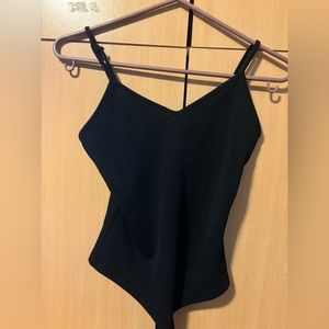 Urban Heritage Black Bodycon Tank Bodysuit